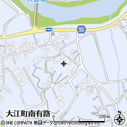 京都府福知山市大江町南有路1262周辺の地図