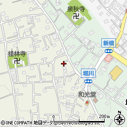 神奈川県秦野市堀西978-1周辺の地図