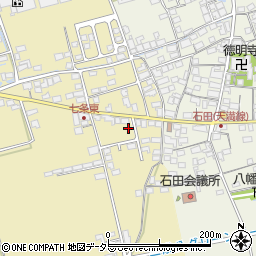 滋賀県長浜市七条町97周辺の地図