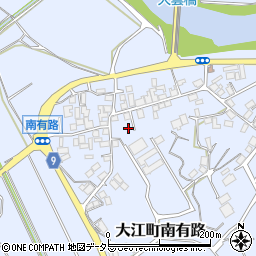 京都府福知山市大江町南有路1404周辺の地図
