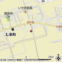 滋賀県長浜市七条町444周辺の地図