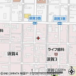 メゾンシャルドネ県庁南周辺の地図