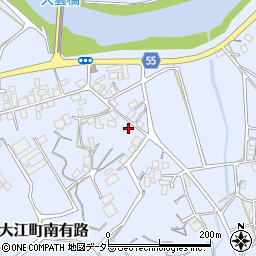 京都府福知山市大江町南有路1259周辺の地図