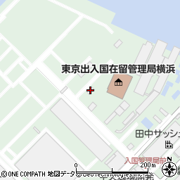 公務員横浜支局職員宿舎周辺の地図