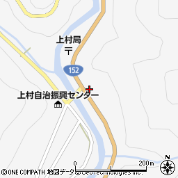 長野県飯田市上村618周辺の地図