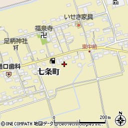 滋賀県長浜市七条町598周辺の地図