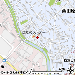 神奈川県秦野市西田原145周辺の地図