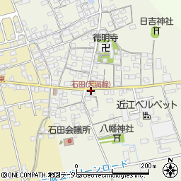 石田(天満線)周辺の地図