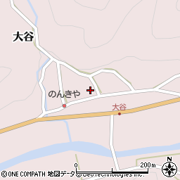兵庫県養父市大谷273周辺の地図