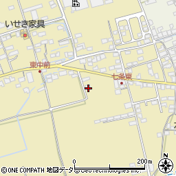 滋賀県長浜市七条町196周辺の地図