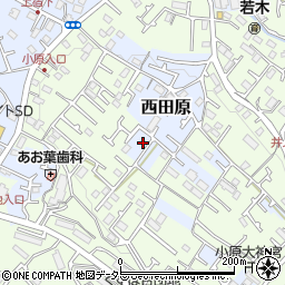 神奈川県秦野市西田原1235周辺の地図