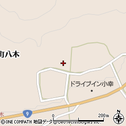 兵庫県養父市八鹿町八木763周辺の地図