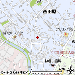 神奈川県秦野市西田原166周辺の地図