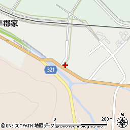 鳥取県八頭郡八頭町隼郡家260周辺の地図