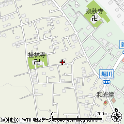 神奈川県秦野市堀西986周辺の地図