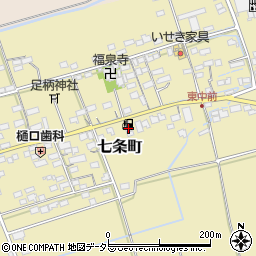 滋賀県長浜市七条町602周辺の地図