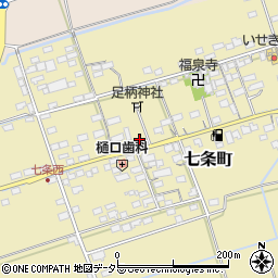 滋賀県長浜市七条町702周辺の地図