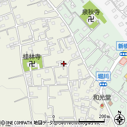 神奈川県秦野市堀西986-7周辺の地図