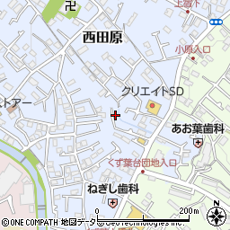 神奈川県秦野市西田原220周辺の地図