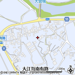 京都府福知山市大江町南有路1380周辺の地図