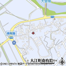 京都府福知山市大江町南有路1402周辺の地図