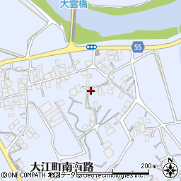京都府福知山市大江町南有路1315-2周辺の地図