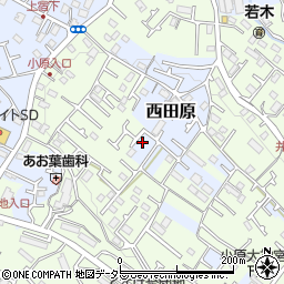 神奈川県秦野市西田原1236周辺の地図