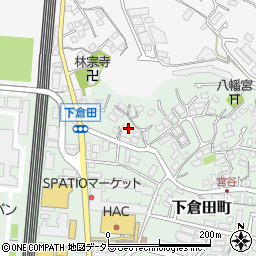 神奈川県横浜市戸塚区下倉田町400-1周辺の地図