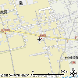 滋賀県長浜市七条町197周辺の地図