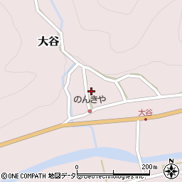 兵庫県養父市大谷266周辺の地図