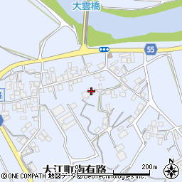 京都府福知山市大江町南有路1378周辺の地図