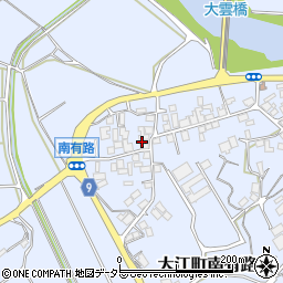 京都府福知山市大江町南有路1409周辺の地図