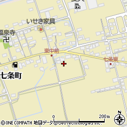 滋賀県長浜市七条町376周辺の地図