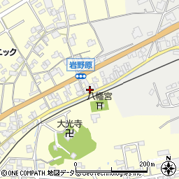 島根県出雲市斐川町上直江1587周辺の地図