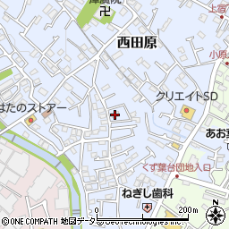 神奈川県秦野市西田原165周辺の地図