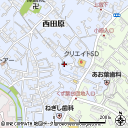 神奈川県秦野市西田原242周辺の地図