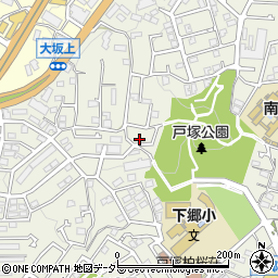 神奈川県横浜市戸塚区戸塚町2443-19周辺の地図