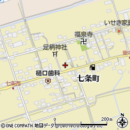 滋賀県長浜市七条町696周辺の地図