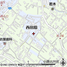 神奈川県秦野市西田原1233周辺の地図