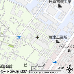 株式会社海津工業所　試作検査室周辺の地図