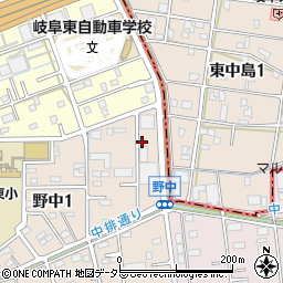 篠田株式会社　環境事業部周辺の地図