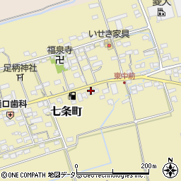 滋賀県長浜市七条町459周辺の地図