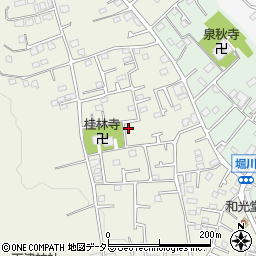 神奈川県秦野市堀西周辺の地図