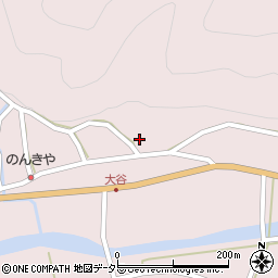 兵庫県養父市大谷230周辺の地図