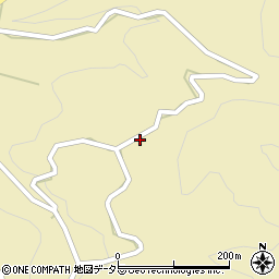 長野県下伊那郡泰阜村2581周辺の地図