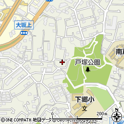 神奈川県横浜市戸塚区戸塚町2443-25周辺の地図
