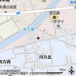 島根県出雲市大社町修理免792-1周辺の地図