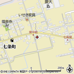 滋賀県長浜市七条町375-4周辺の地図