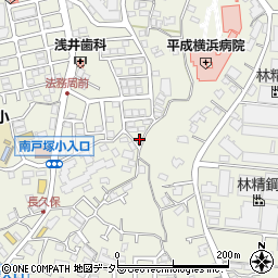 神奈川県横浜市戸塚区戸塚町486-90周辺の地図