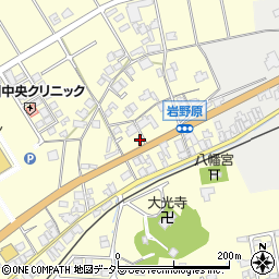 島根県出雲市斐川町上直江2569周辺の地図